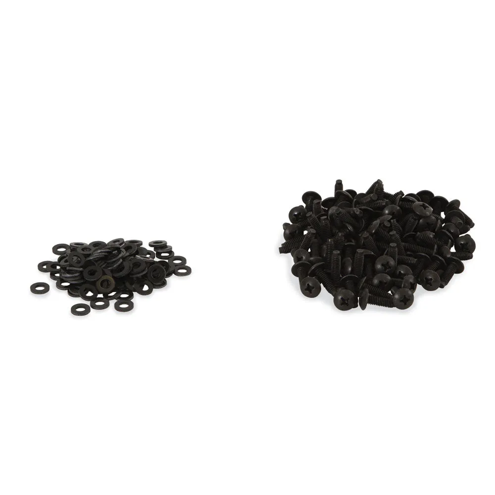 0100-1-012-03 12-24 Rack Screws w/ Washers - 100 Pack