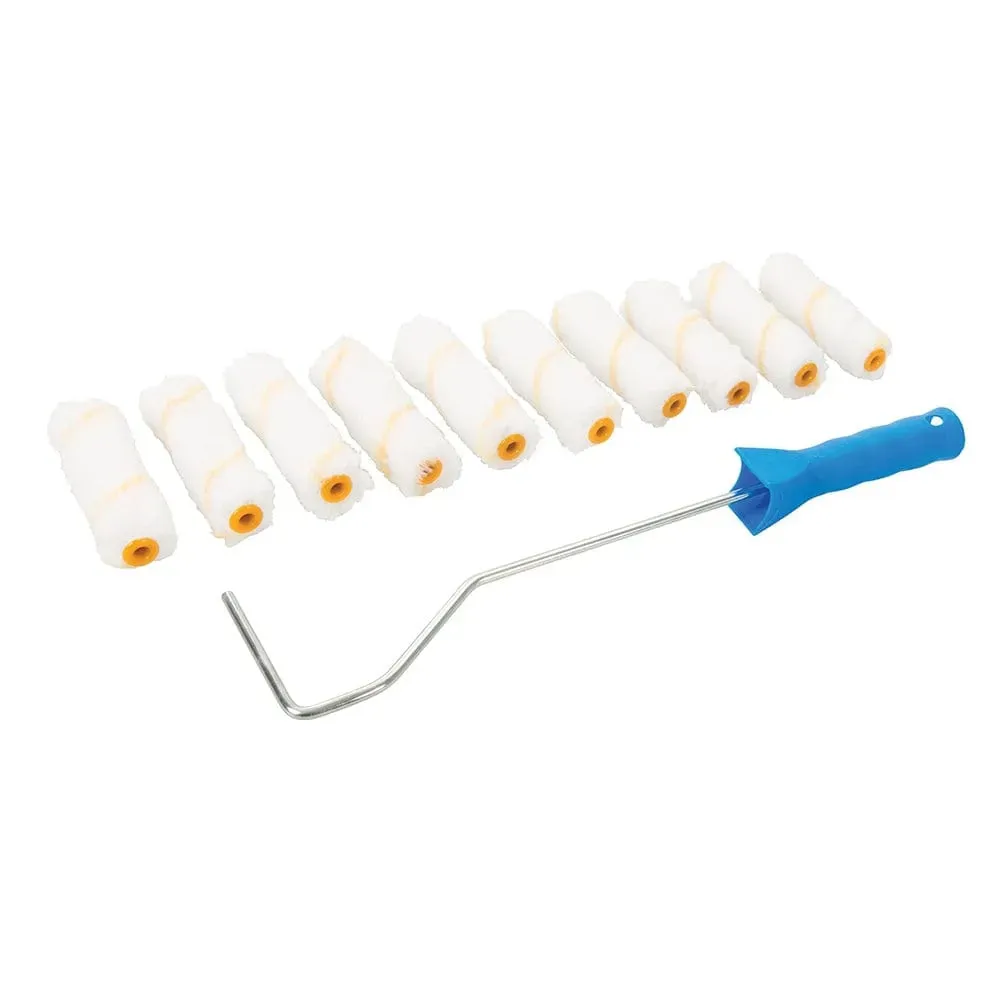 100MM MINI ROLLER FRAME & 10 SLEEVES 555252
