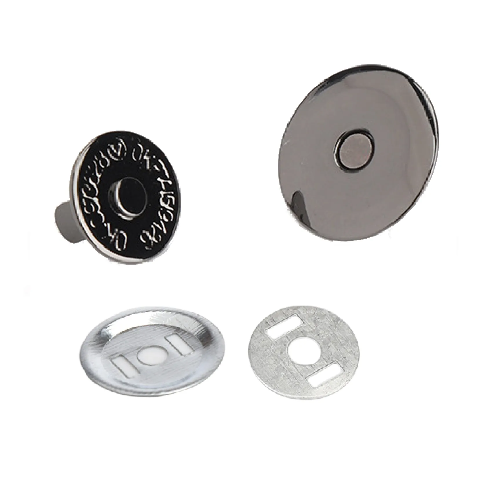 18mm Beveled Magnetic Snaps (50-sets)