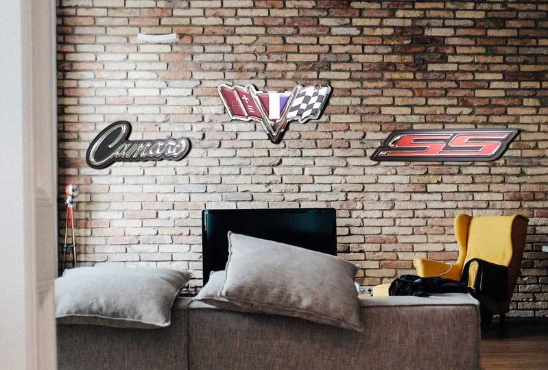 1967 First Generation Camaro Badge Metal Sign