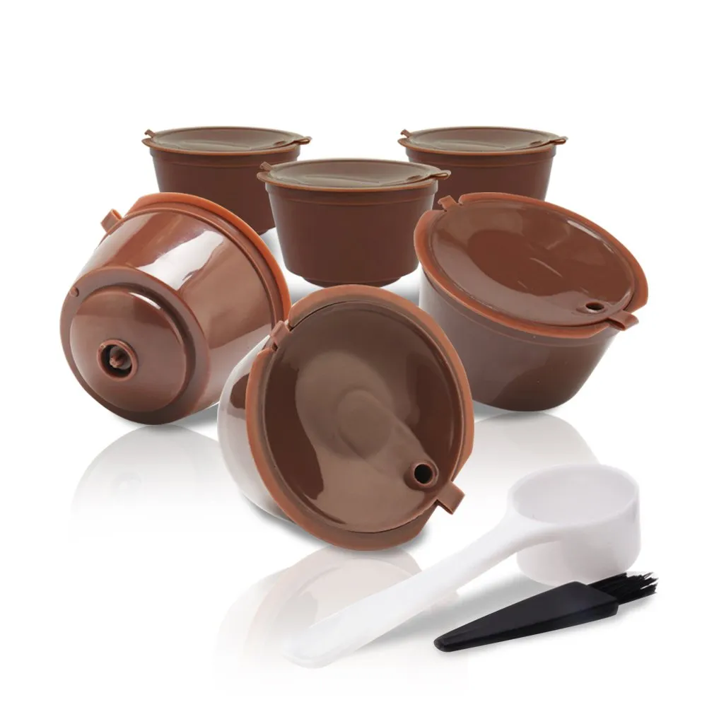 3 Pack Refillable Coffee Capsules Refilling Pods-Nescafe