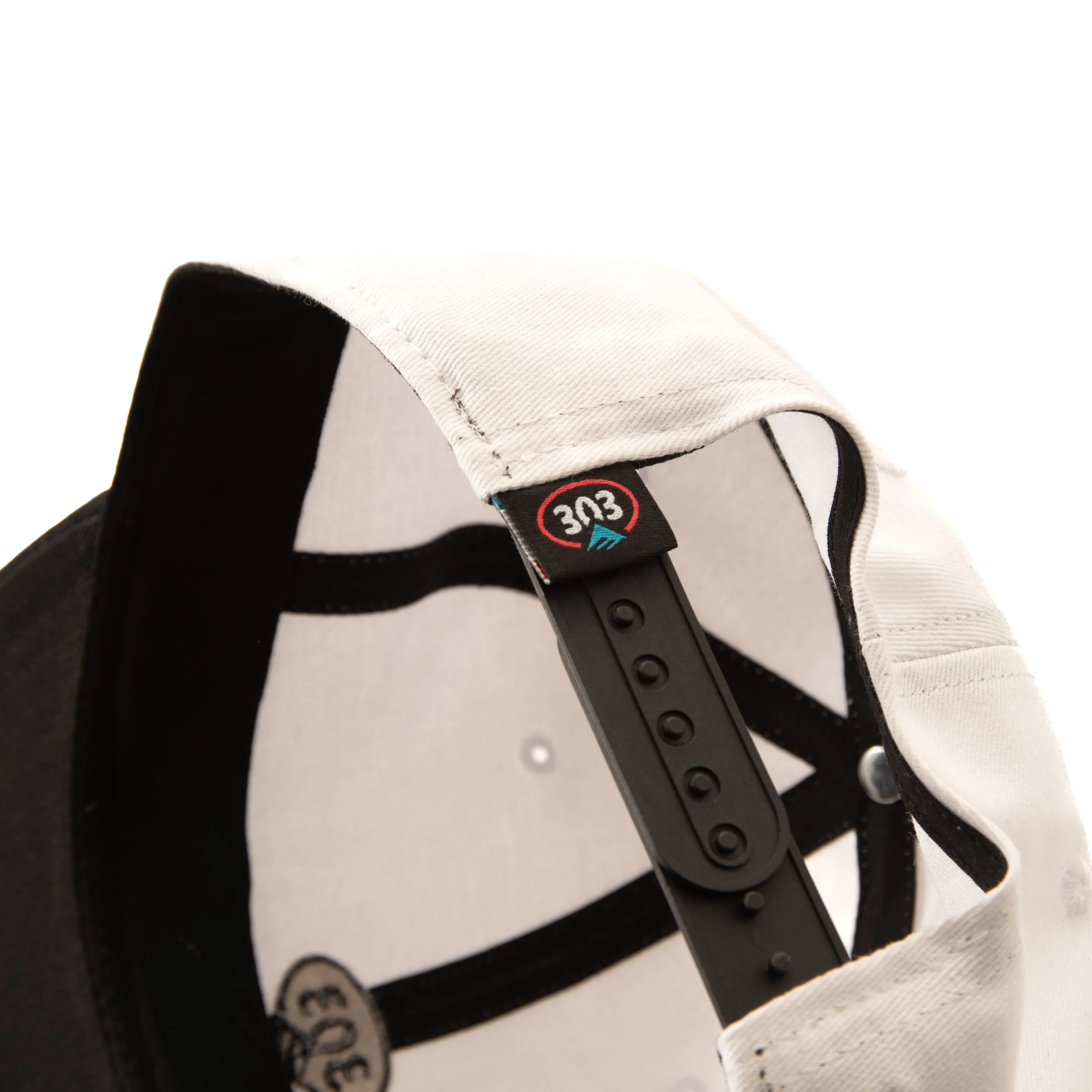 303 Boards - 303 Boards x Emerica Oval Hat (White/Black) *SALE