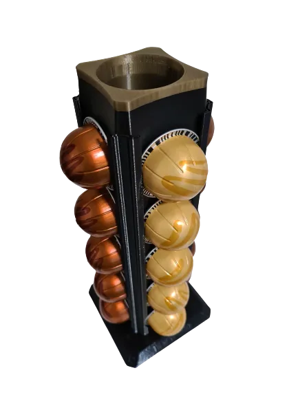 32 Pod Vertuo Coffee Holder for Nespresso Vertuo Pods - Black