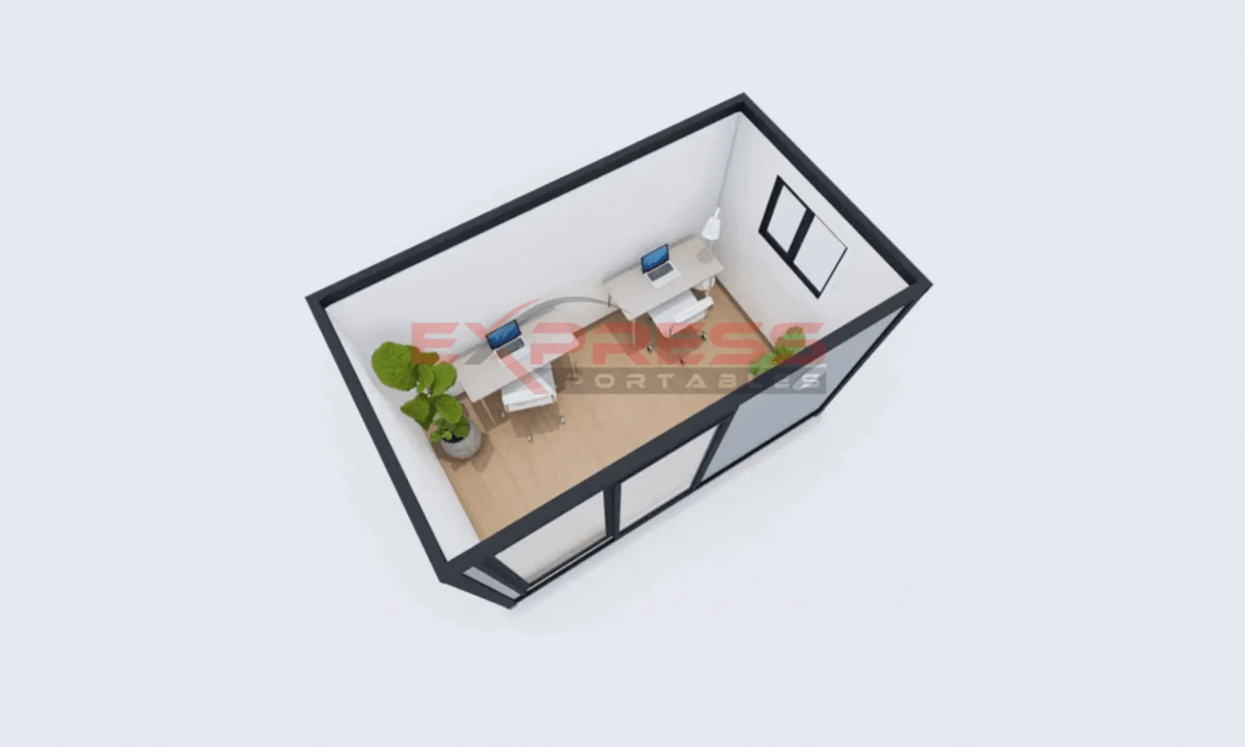 4m Cabin - Open Plan