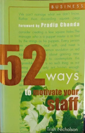 52 Ways to Motivate Your Staff
