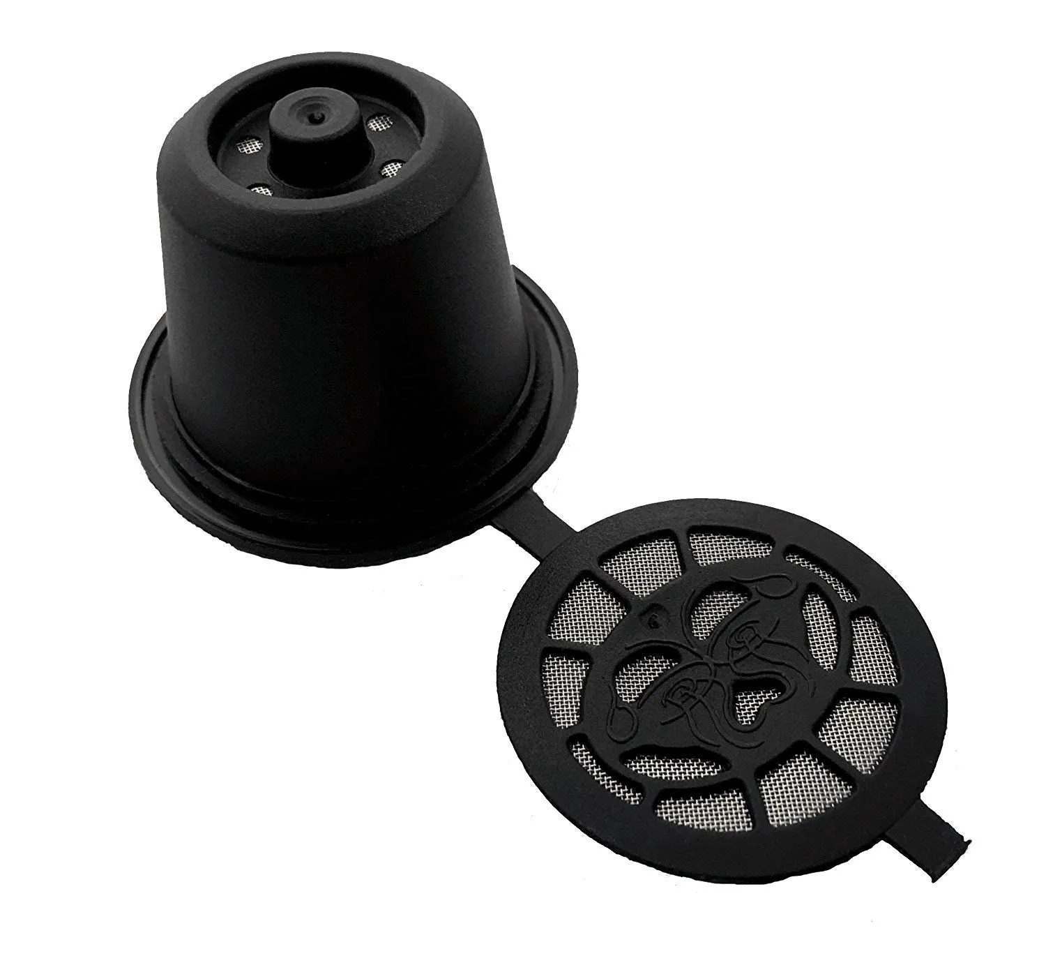 6 Pack Refillable Coffee Capsules Refilling Pods-Nespresso