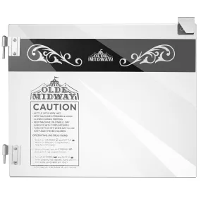 8 oz Popcorn Machine Door Replacement for Olde Midway Commercial Popcorn Popper, Black