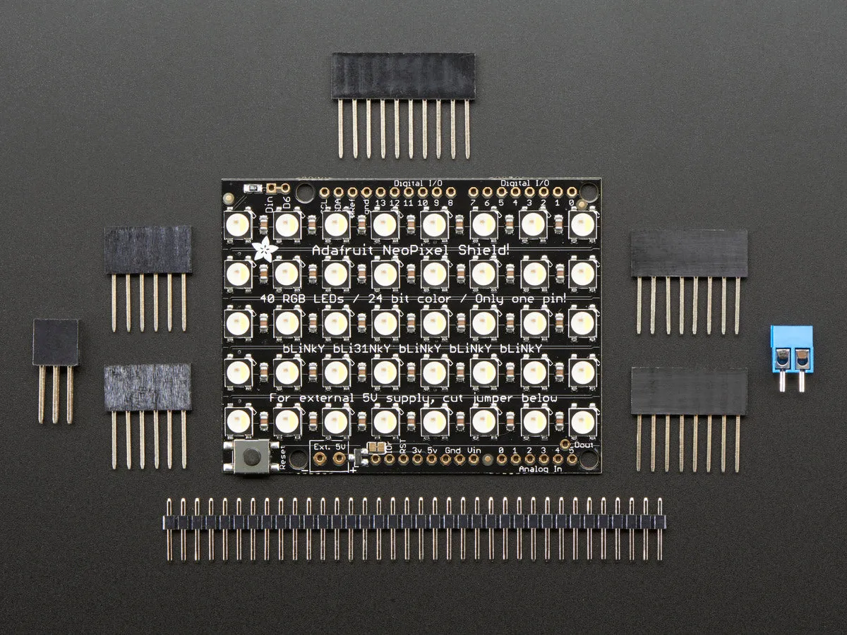 Adafruit NeoPixel Shield - 40 RGBW - Cool White