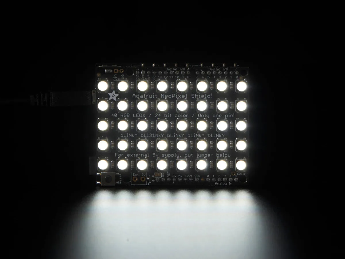 Adafruit NeoPixel Shield - 40 RGBW - Cool White