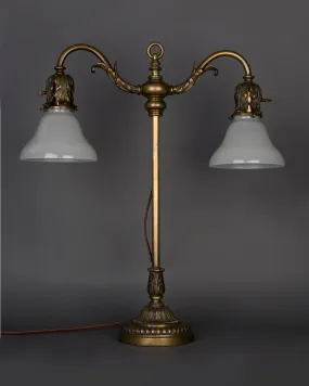Adjustable Double Arm E.F. Caldwell Table Lamp