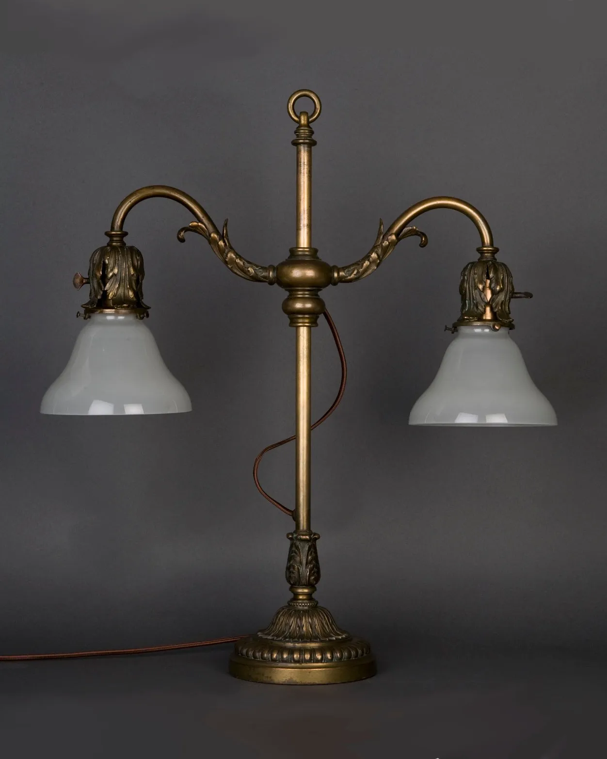 Adjustable Double Arm E.F. Caldwell Table Lamp