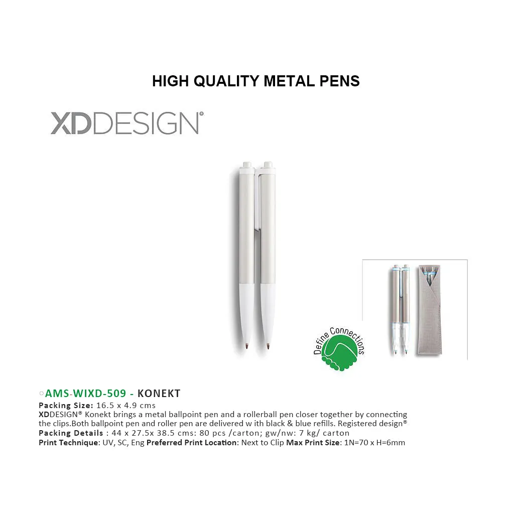 AMS-WIXD-509 - KONEKT (XD Design - Plastic pens)