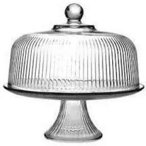 Anchor Hocking 2 IN 1 Cake Stand Punch Bowl