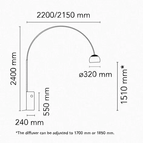 Arco K Ltd Edition Floor Lamp