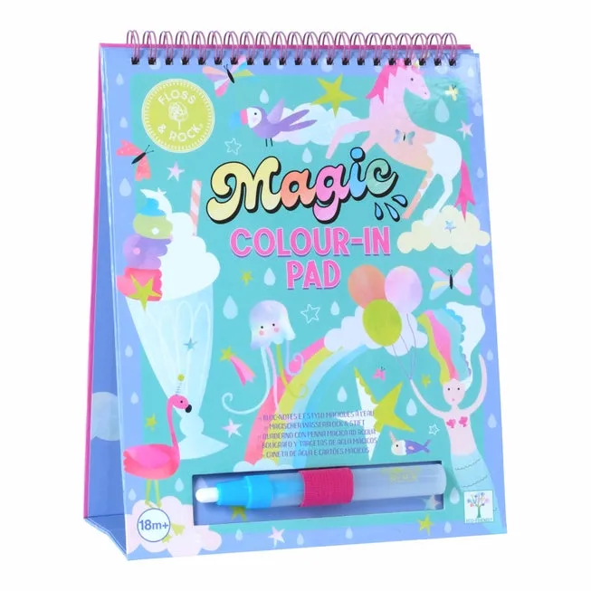 Arts and Crafts | Fantasy Easel Watercard and Pen | Floss and Rock