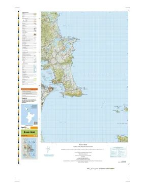 AX31 - Bream Head Topo50 map