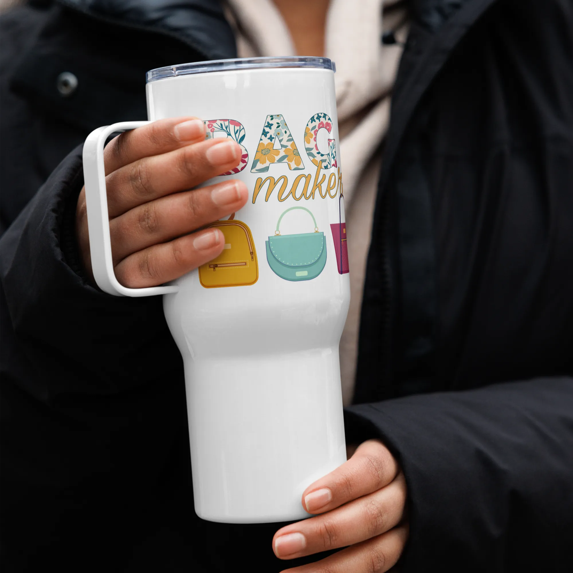 Bag Maker 25 oz Travel Mug