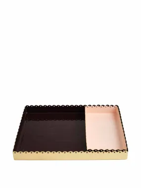 Brass trays (set of 2)