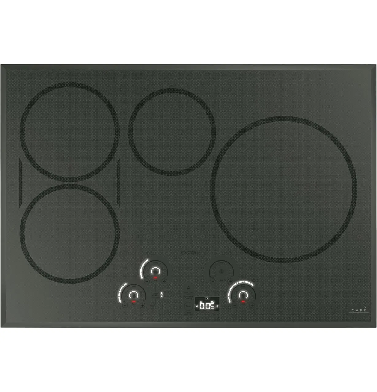 Caf(eback)™ 30" Smart Touch-Control Induction Cooktop