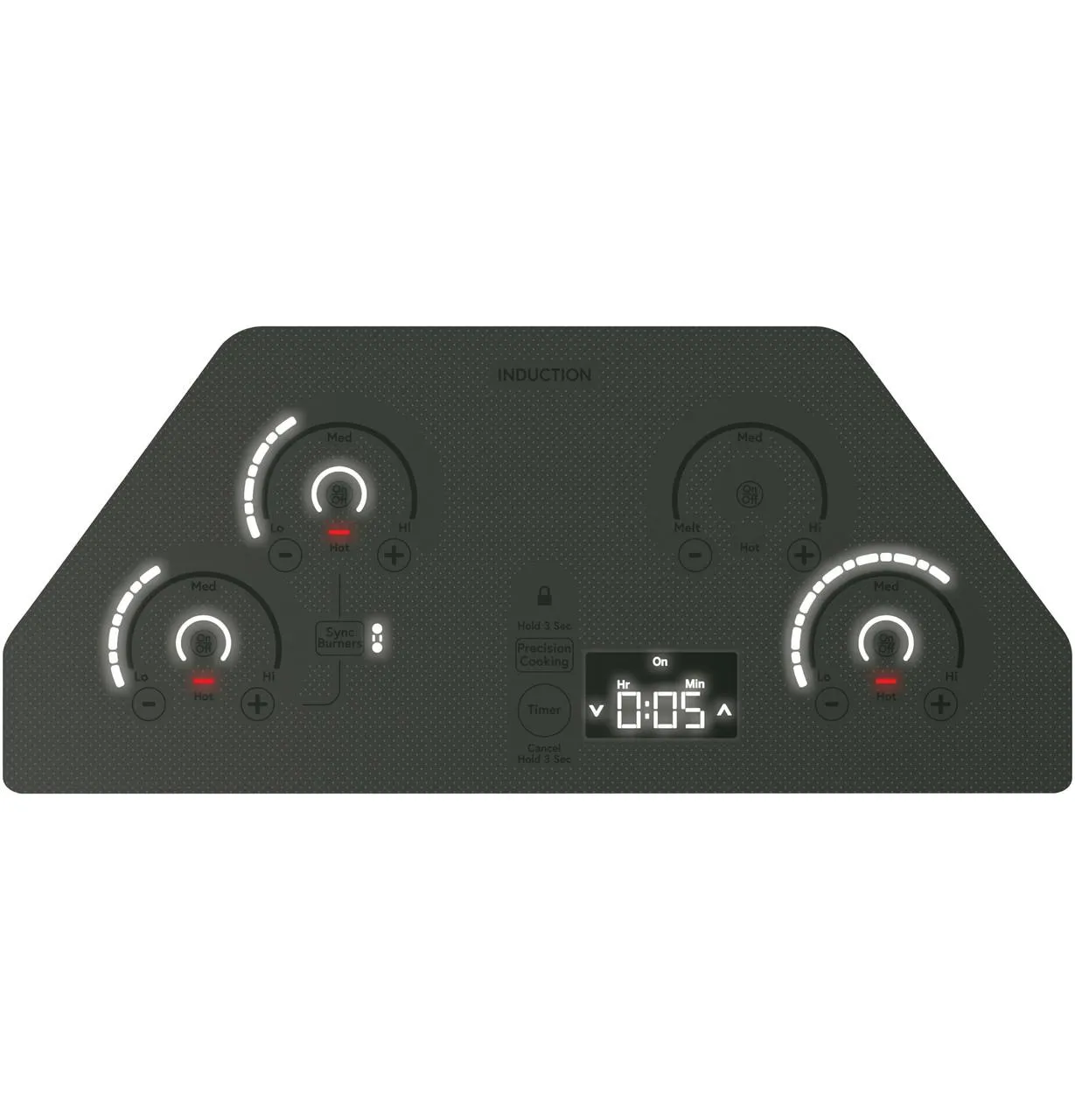 Caf(eback)™ 30" Smart Touch-Control Induction Cooktop