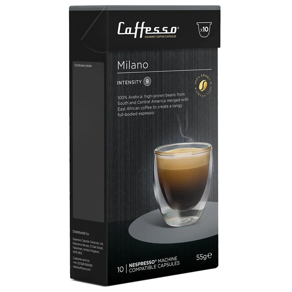 Caffesso Milano Nespresso Compatible 10 Pods