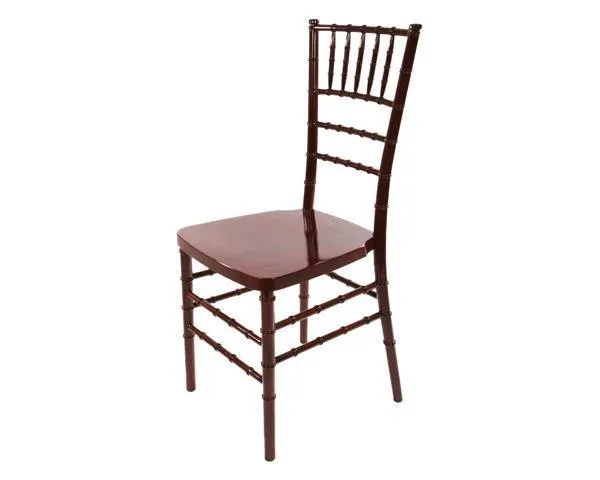 Chair, Chiavari Mahogany Resin