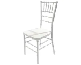 Chair, Chiavari White Resin