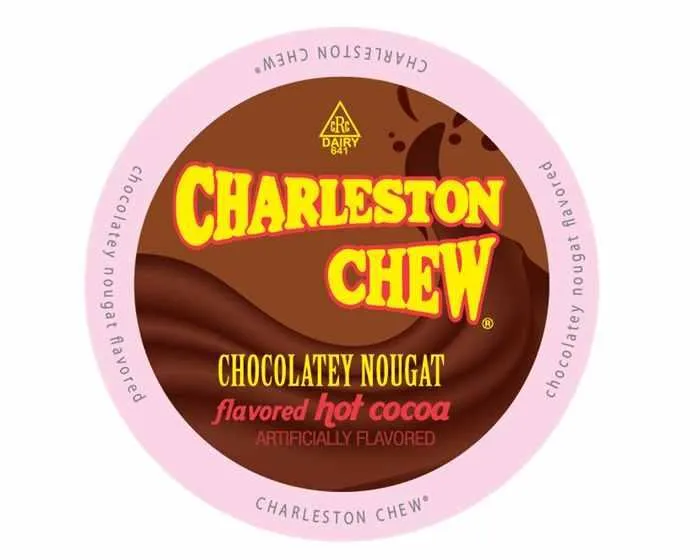 Charleston Chews Chocolatey Nougat Hot Chocolate Single Serve Pods