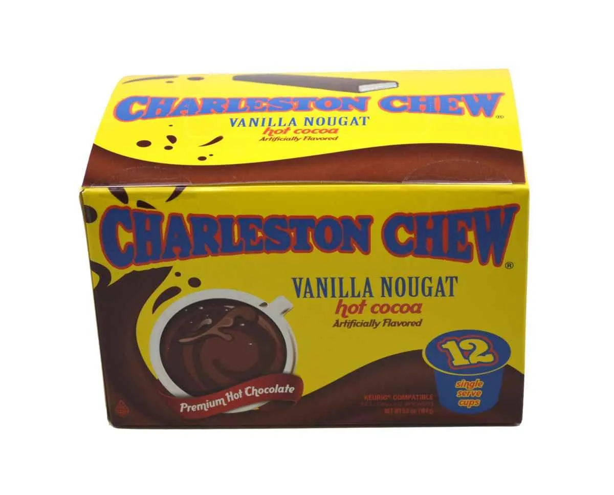Charleston Chews Vanilla Nougat Hot Chocolate Single Serve Pods