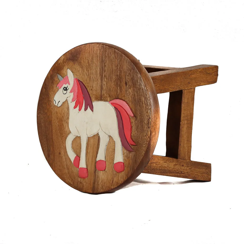 Children's Stool - Unicorn