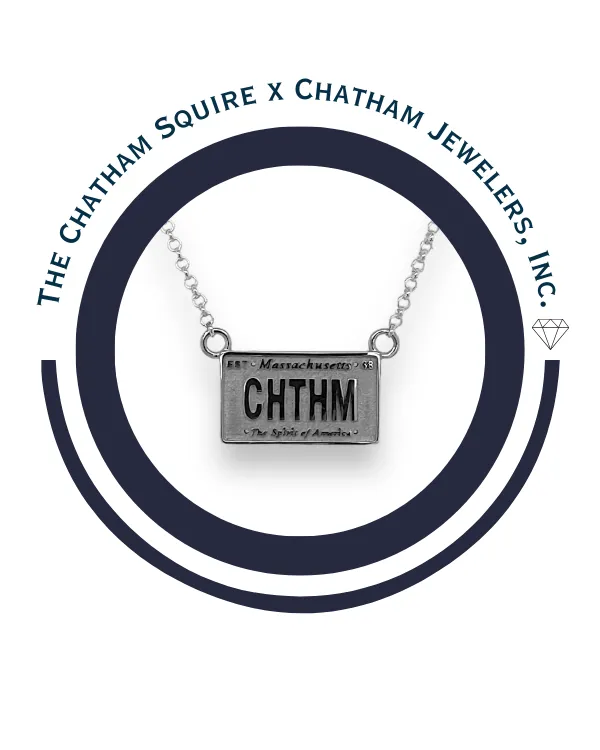 CHTHM License Plate Necklace