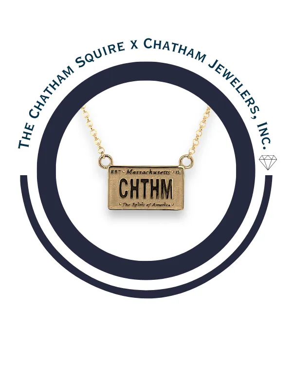 CHTHM License Plate Necklace