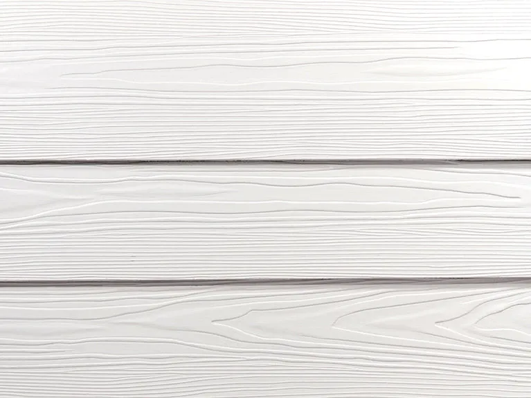 Cladco Fibre Cement Exterior Wall Cladding Boards - White (3.66m)