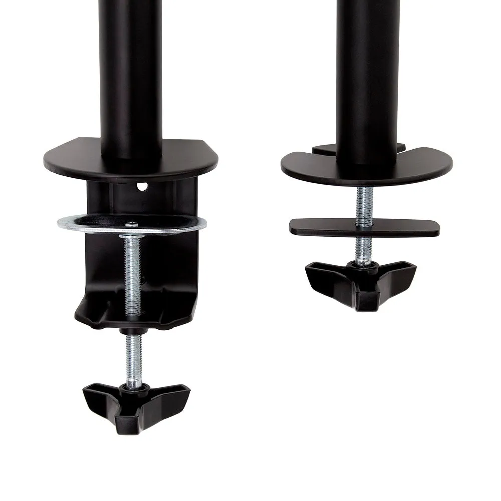 Clamp-On Triple Monitor Mount