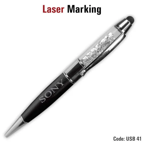 Crystal Touch Screen USB Pen