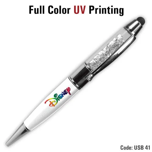 Crystal Touch Screen USB Pen