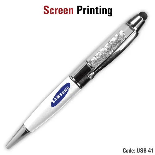 Crystal Touch Screen USB Pen