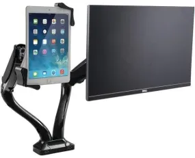 CTA Digital PAD-2AMT 2-in-1 Adjustable Monitor & iPad-Tablet USB Hub