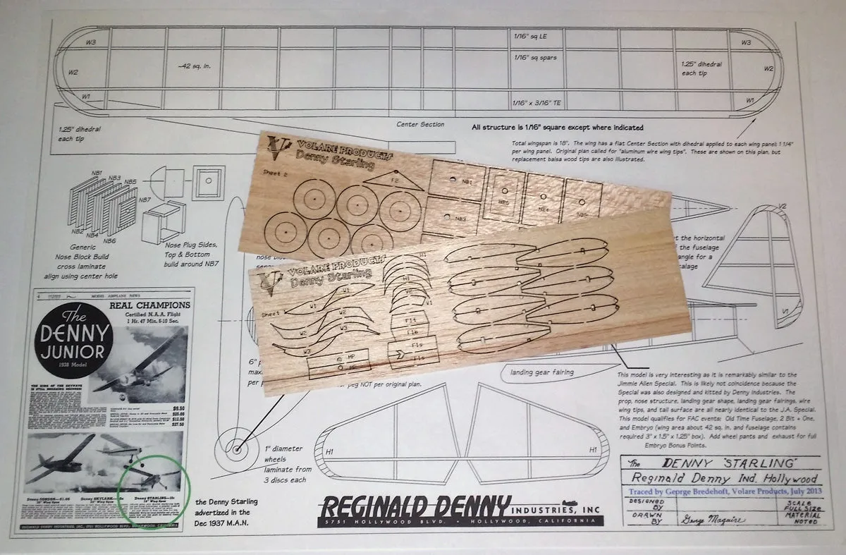 Denny Starling Short Kit