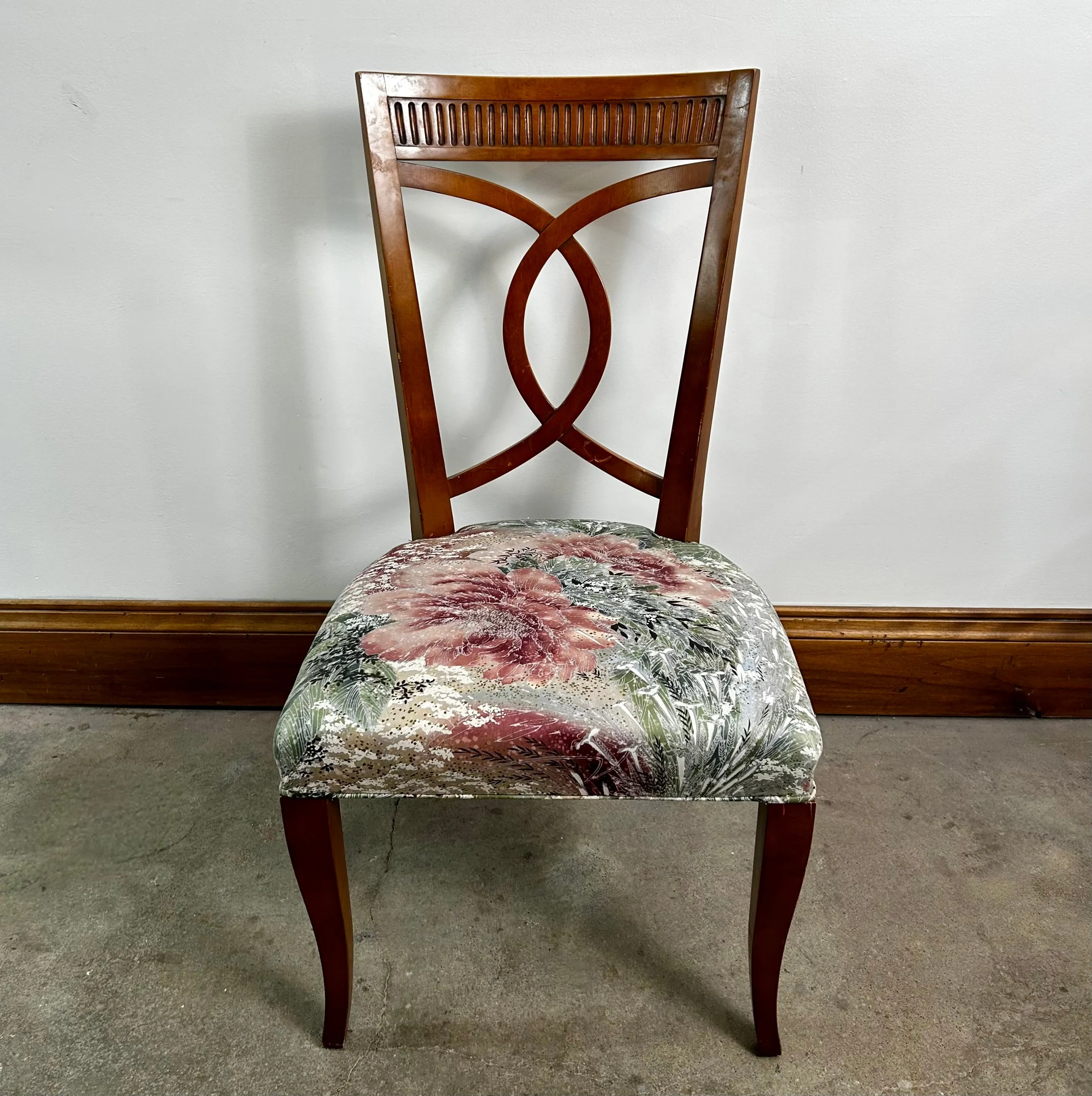 Dining Set, Oval Table with 2 18" Leaves, Table Pads, 2 Arm Chairs, 4 Side Chairs