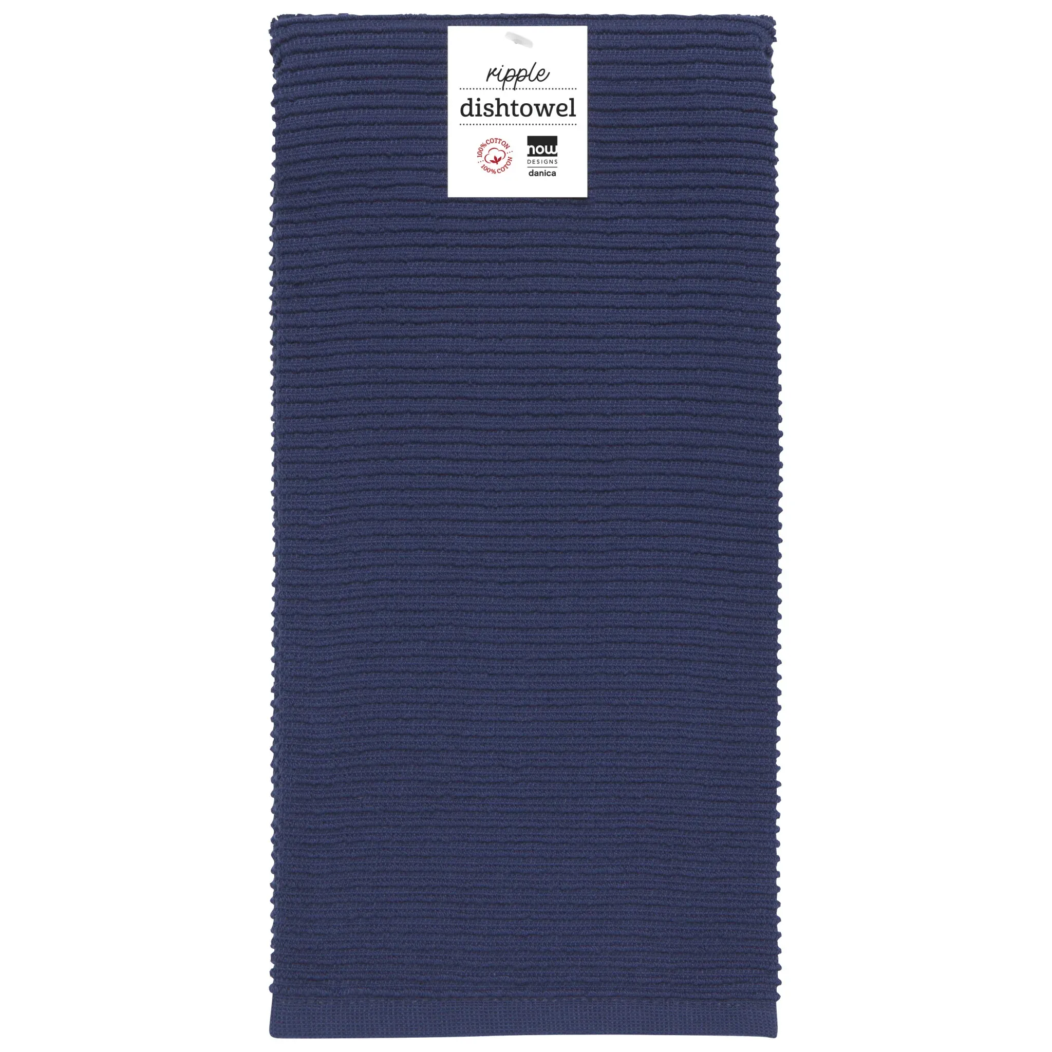 Dish Towel Ripple - Indigo