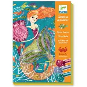 Djeco - Mermaids Glitter Boards