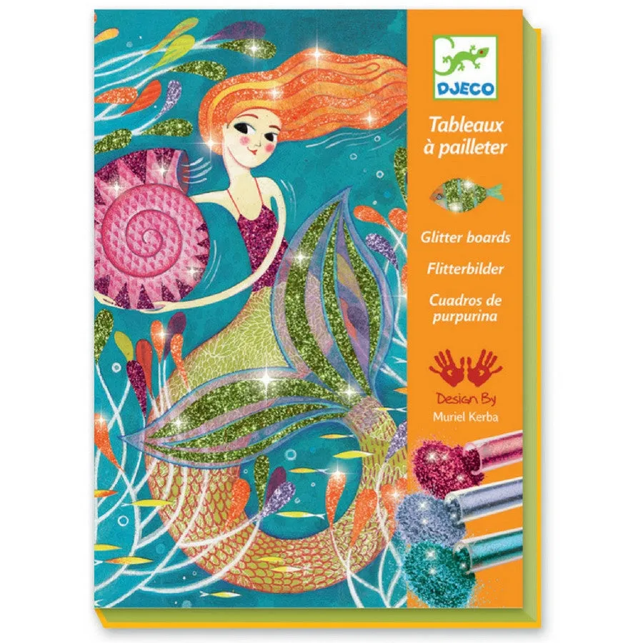 Djeco - Mermaids Glitter Boards