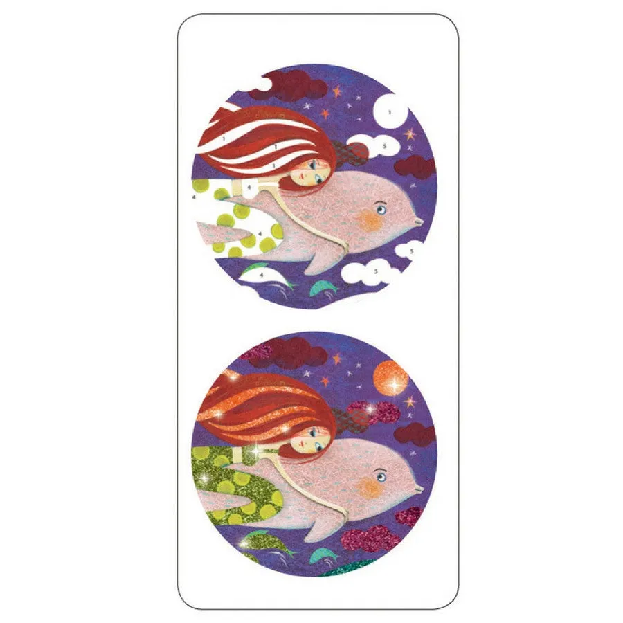 Djeco - Mermaids Glitter Boards