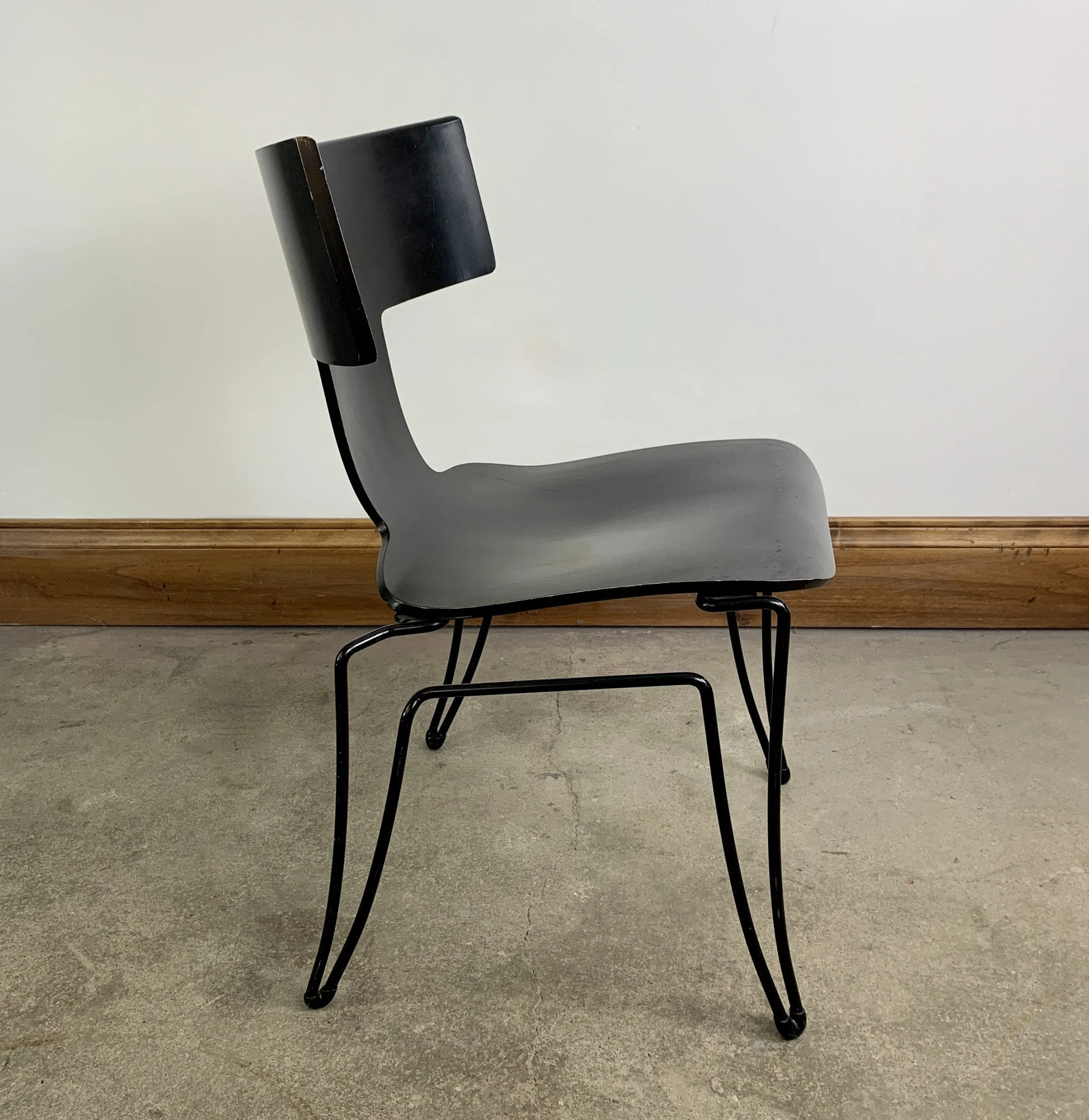 Donghia John Hutton Chairs, Anziano Bent Wood Chairs, Sold only as a pair