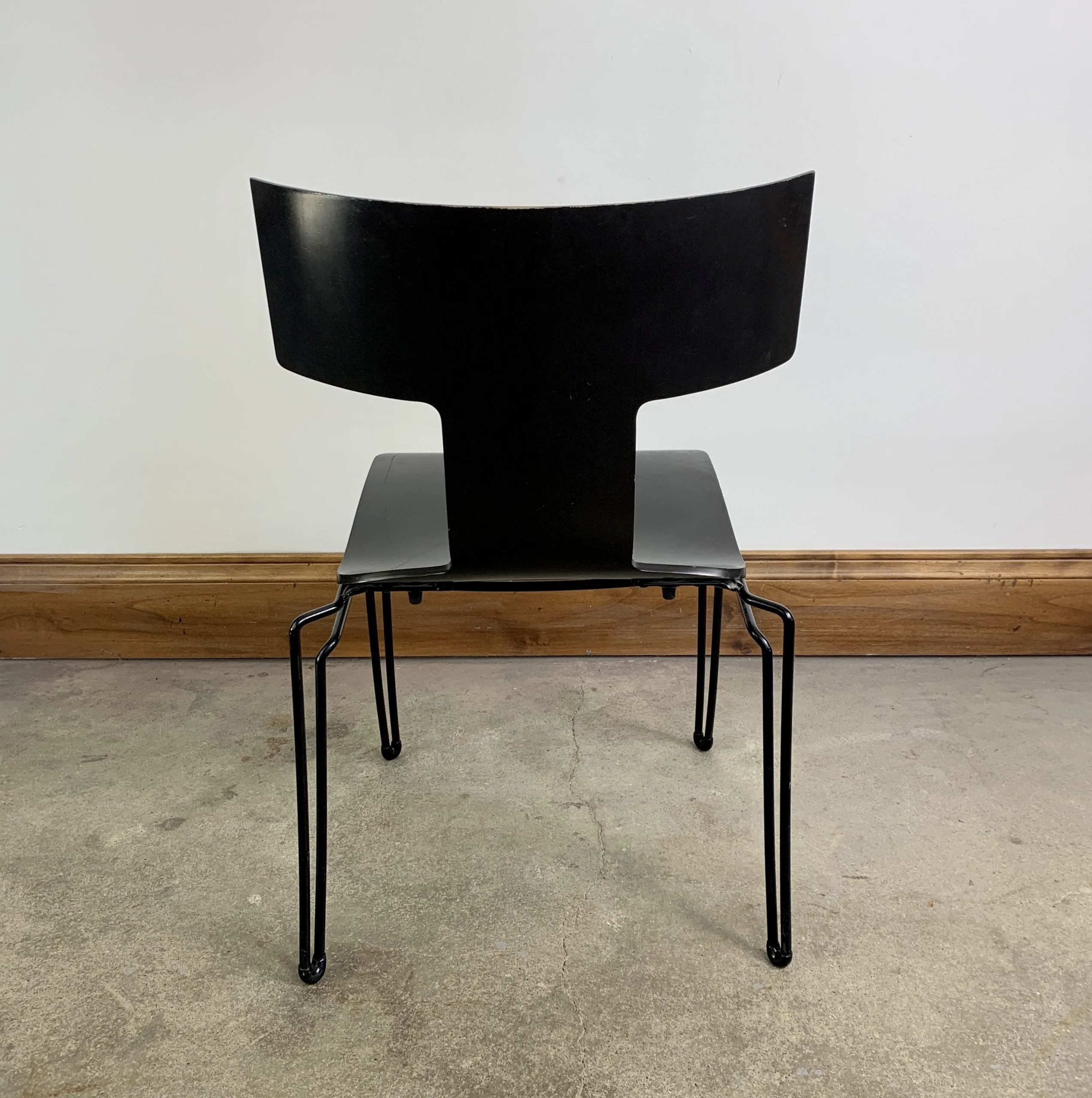Donghia John Hutton Chairs, Anziano Bent Wood Chairs, Sold only as a pair