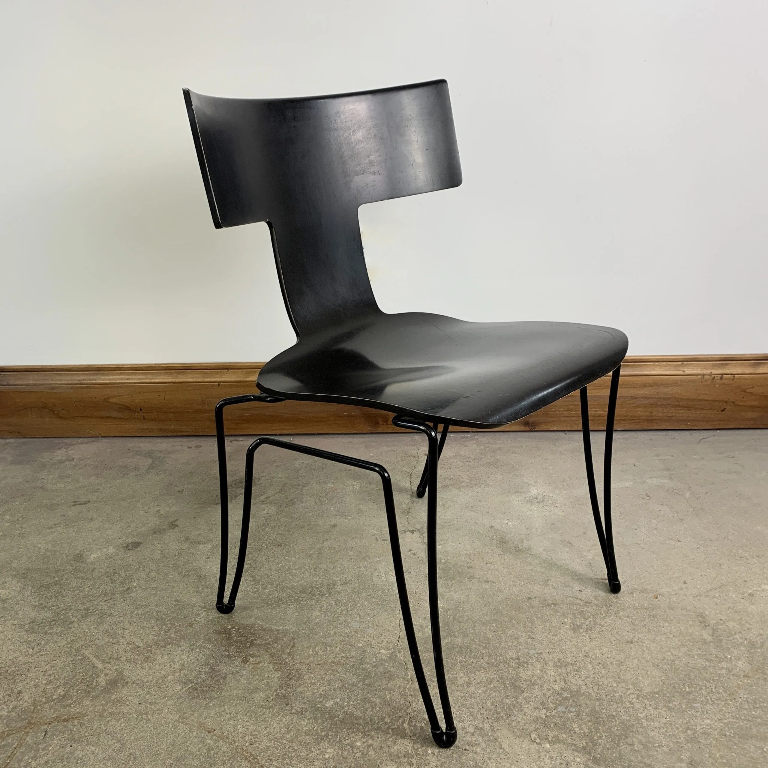 Donghia John Hutton Chairs, Anziano Bent Wood Chairs, Sold only as a pair
