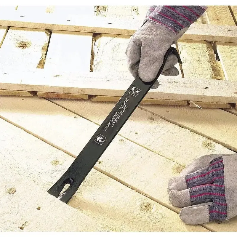 Draper Flat Section Pry Bar with Nail Puller, 355mm