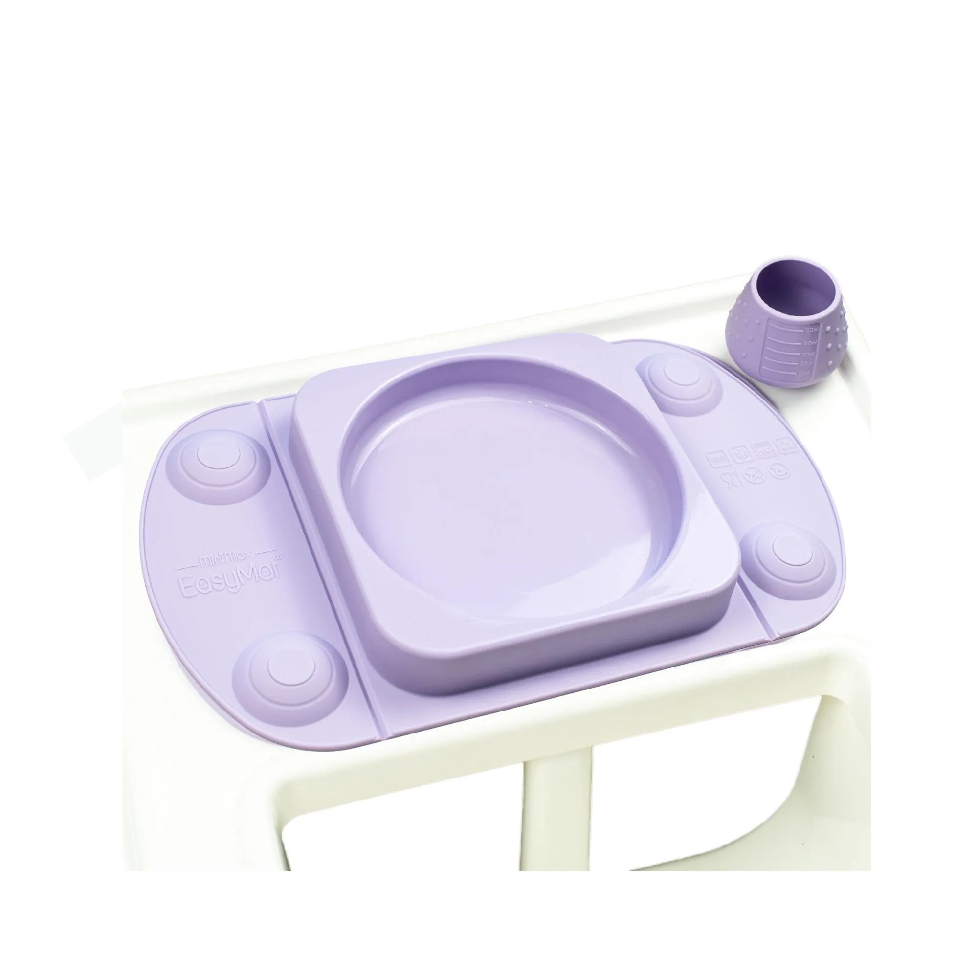 Easymat MiniMax Open Baby Suction Plate 5 Points of Suction!)