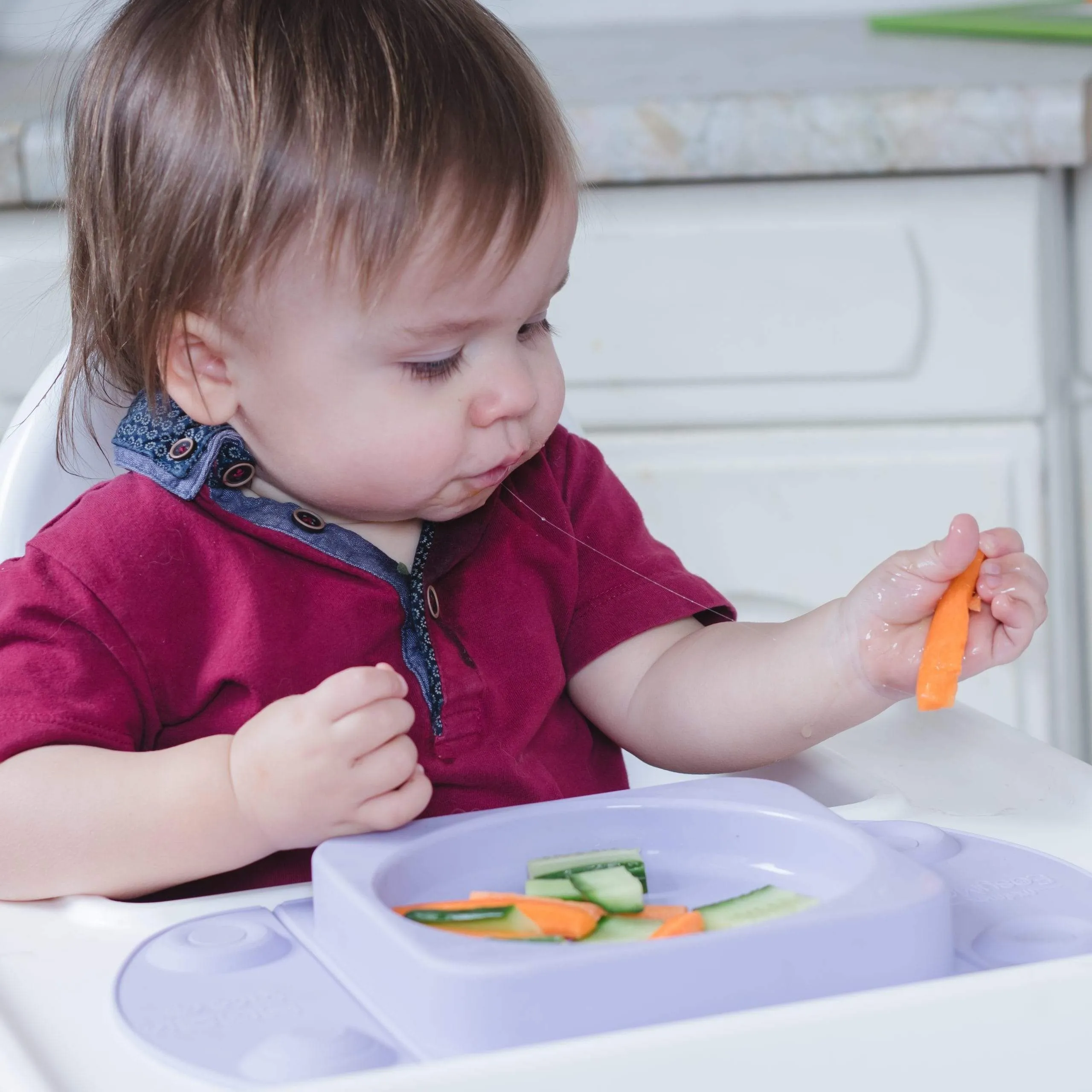 Easymat MiniMax Open Baby Suction Plate 5 Points of Suction!)